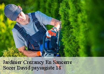 Jardinier  crezancy-en-sancerre-18300 Sozer David paysagiste 18