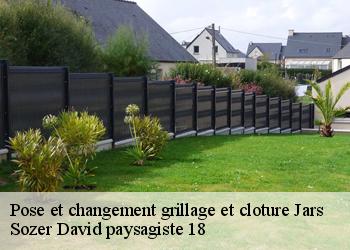 Pose et changement grillage et cloture jars-18260 Sozer David paysagiste 18